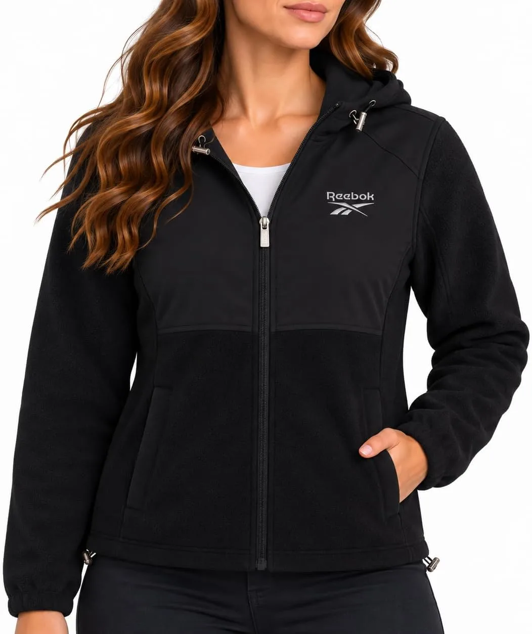 Chaqueta Reebok para mujer con capucha — imagen 1