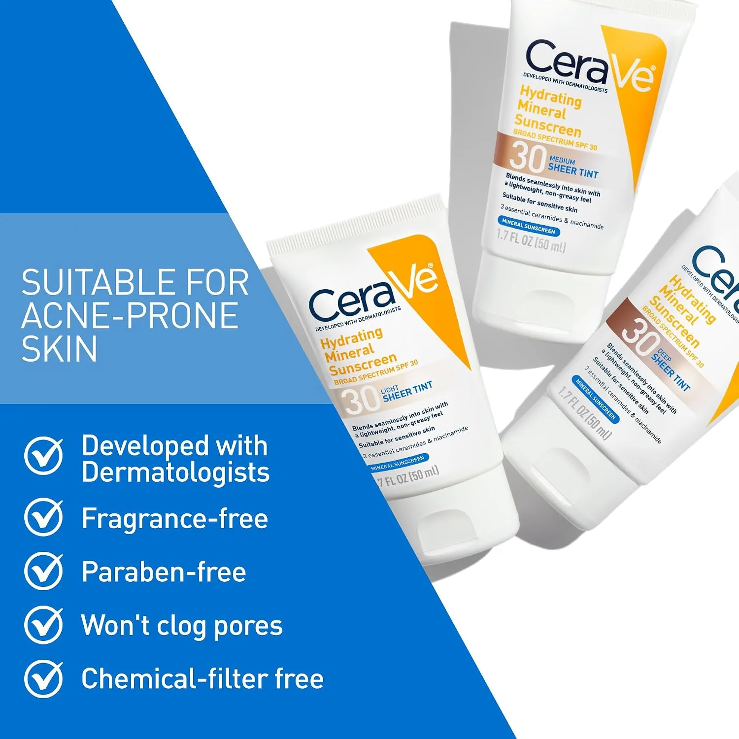 Protector solar facial con color CeraVe — imagen 4