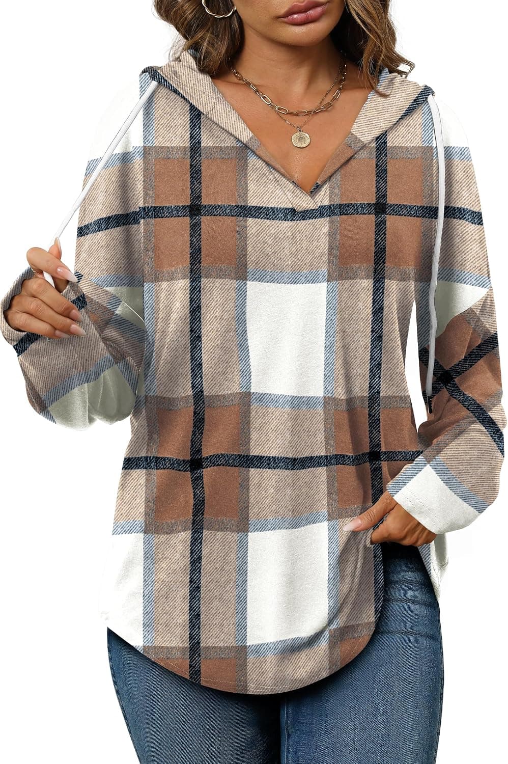 Bofell Sudadera de manga larga para mujer — imagen 2