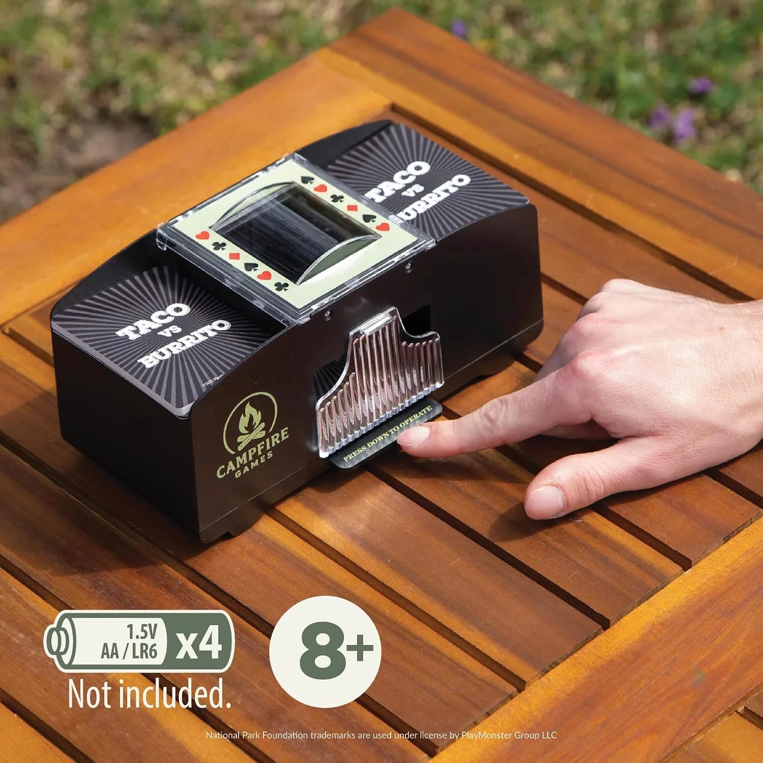 barajadora eléctrica de cartas — imagen 2