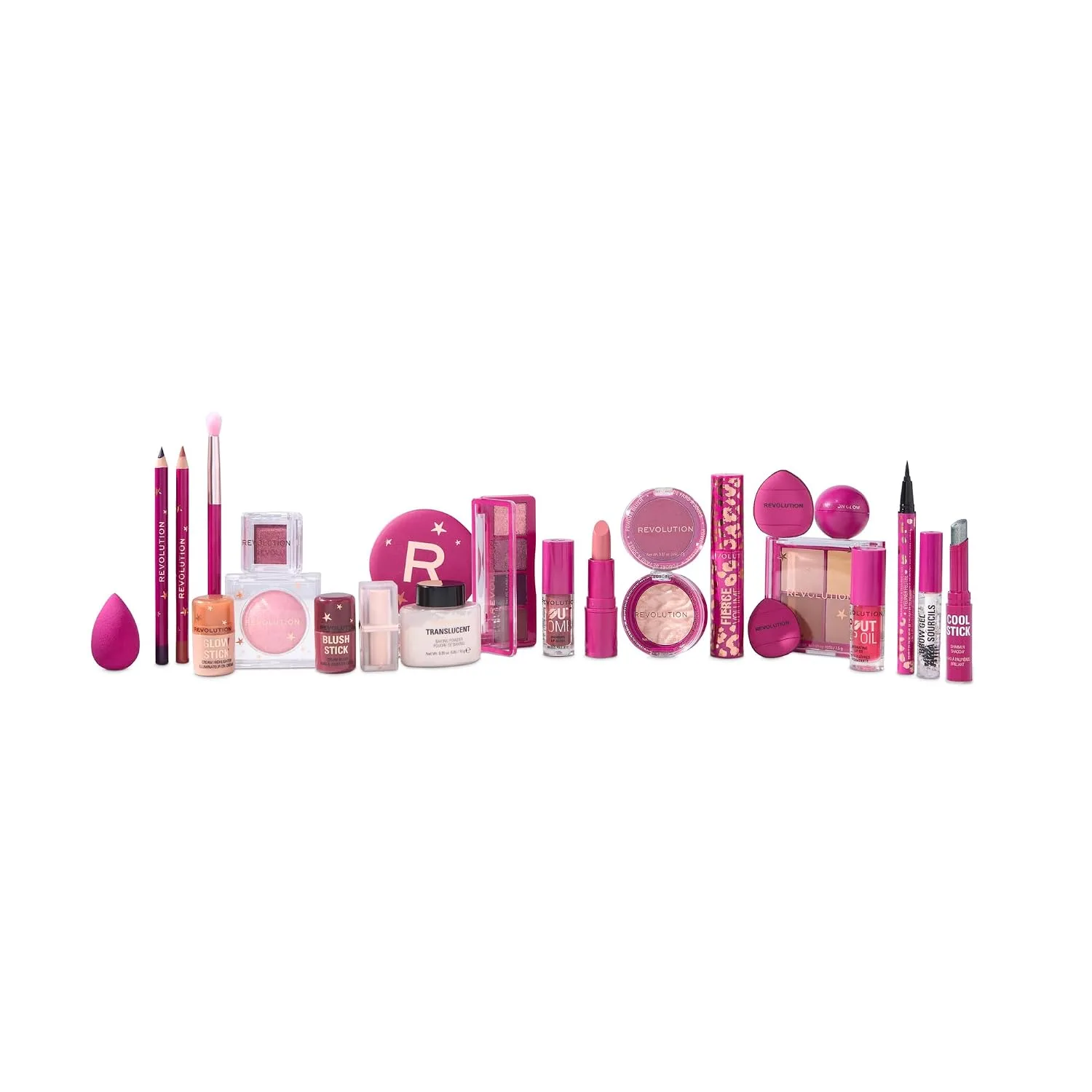 Revolution Makeup Calendario de Adviento 2025 de 24 piezas para labios, ojos y cara — imagen 2