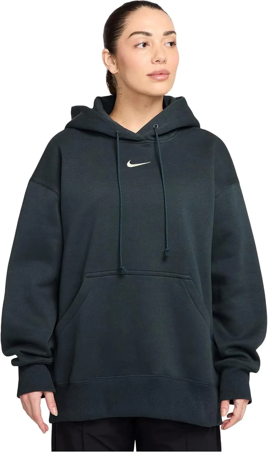 Nike Sudadera con capucha de forro polar Phoenix Sportswear para mujer — imagen 1