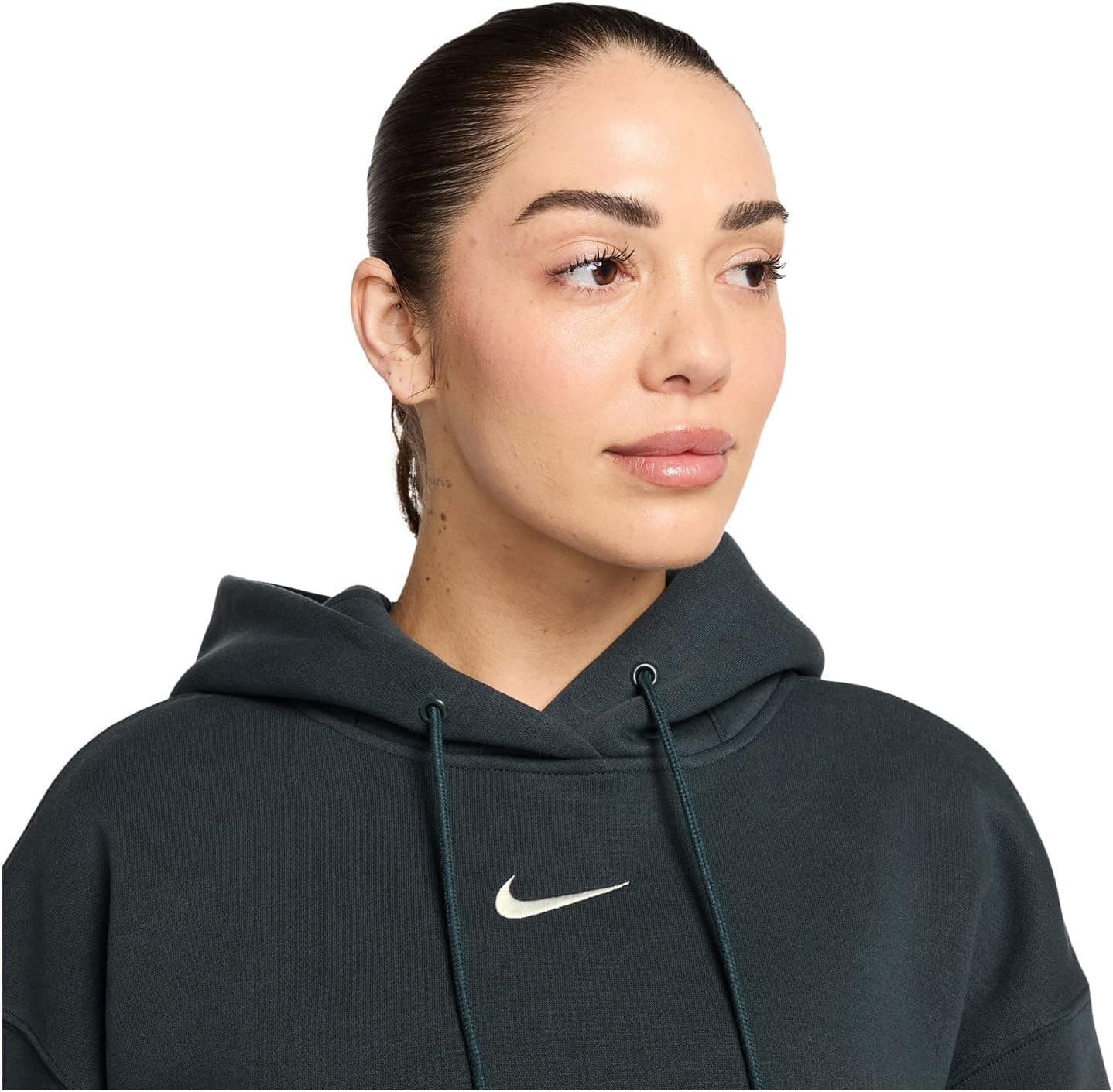 Nike Sudadera con capucha de forro polar Phoenix Sportswear para mujer — imagen 3