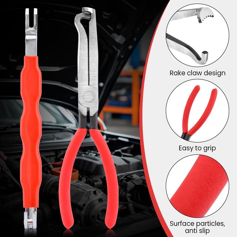 Alicates de desconexión eléctrica, herramienta de extracción de terminales de conector eléctrico automotriz Herramientas de desconexión de… — imagen 3