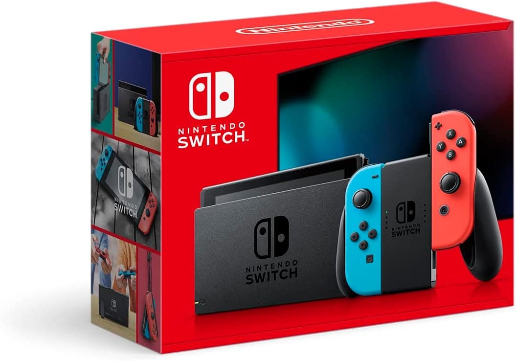 Nintendo Switch Joy-Con (L) Azul Neón / (R) Rojo Neón — imagen 1
