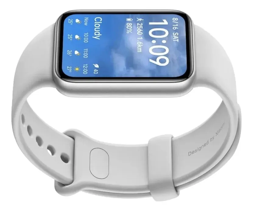 Xiaomi Smart Band 10 Pro Glacier Silver — imagen 2